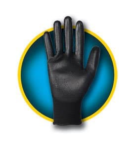 KLEENGUARD 13840 G40 Polyurethane Coated Gloves Size 8 12 pairs per pack