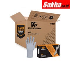 KLEENGUARD G10 Grey Nitrile 97821 Gloves Size 7 150 gloves per pack (BOX)