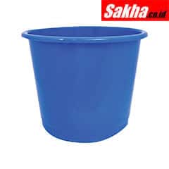Offis OFI8430220K Plastic Blue Waste Bin - 14 Litre