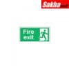 Sitesafe SSF9640290K Fire Exit Right Rigid PVC Sign 300 x 150mmSitesafe SSF9640290K Fire Exit Right Rigid PVC Sign 300 x 150mm