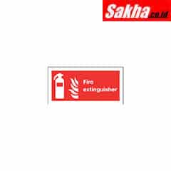 Sitesafe SSF9641090K Fire Extinguisher Vinyl Sign 200 x 100mm