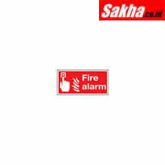 Sitesafe SSF9641180K Fire Alarm Vinyl Sign 200 x 100mm