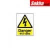 Sitesafe SSF9642380K 415 Volts Rigid PVC Danger Sign - 150 x 200mm