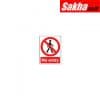 Sitesafe SSF9642860K No Entry Rigid PVC Sign - 297 x 420mm