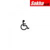 Sitesafe SSF9644370K DISABLED TOILET SYMBOL 150x150mm RIGID