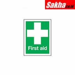 Sitesafe SSF9645000K First Aid Rigid PVC Sign - 148 x 210mm