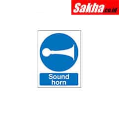 Sitesafe SSF9645700K Sound Horn Rigid PVC Sign - 420 x 594mm