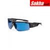 SKULLERZ BY ERGODYNE DAGR Safety Glasses Blue Black