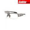 SKULLERZ BY ERGODYNE DAGR Safety Glasses Clear Matte Gray