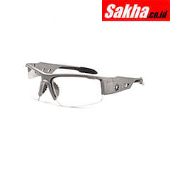 SKULLERZ BY ERGODYNE DAGR Safety Glasses Clear Matte Gray