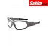 SKULLERZ BY ERGODYNE LOKI Safety Glasses Clear Matte Gray