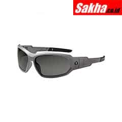 SKULLERZ BY ERGODYNE LOKI Safety Glasses Smoke Matte Gray