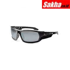 SKULLERZ BY ERGODYNE ODIN Safety Glasses Silver Mirror Black