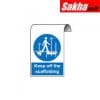 Sitesafe SSF9646930K Keep Off the Scaffolding Aluminium Sign - 300 x 500mmSitesafe SSF9646930K Keep Off the Scaffolding Aluminium Sign - 300 x 500mm