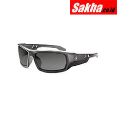 SKULLERZ BY ERGODYNE ODIN Safety Glasses Smoke Matte Black