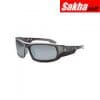 SKULLERZ BY ERGODYNE ODIN Safety Glasses Silver Mirror Matte Black