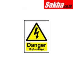 Sitesafe SSF9647150K High Voltage Rigid PVC Danger Sign - 148 x 210mm