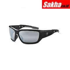 SKULLERZ BY ERGODYNE BALDR Safety Glasses Silver Mirror Black