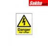 Sitesafe SSF9647180K High Voltage Vinyl Danger Sign - 297 x 420mm