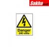 Sitesafe SSF9647230K 240 Volts Rigid PVC Danger Sign - 148 x 210mm