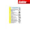 Sitesafe SSF9647330K PPE Regulations 1992 Rigid PVC Wall Guide - 420 x 600mm SHELF/DRS