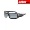 SKULLERZ BY ERGODYNE ODIN Safety Glasses Silver Mirror Black