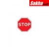 Sitesafe SSF9647758K Stop Post-fix Class 2 Reflective Aluminium Sign - 600 x 600mmSitesafe SSF9647758K Stop Post-fix Class 2 Reflective Aluminium Sign - 600 x 600mm