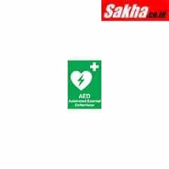 Sitesafe SSF9647774K Automated External Defibrillator Vinyl Sign 100 x 250mm