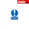 Sitesafe SSF9647779K All Visitors Must Report to Reception Rigid PVC Sign 297 x 420mm