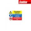 Sitesafe SSF9647791K Asbestos Vinyl Caution Sign 500 x 300mm