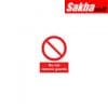 Sitesafe SSF9647805K Do Not Remove Guards Rigid PVC Sign 300 x 150mm