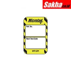 Sitesafe SSF9647928Y Microtag Yellow Inserts - Pack of 20