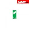 Sitesafe SSF9647933K Fire Exit Push Arrow Right Rigid PVC Sign - 50 x 150mm