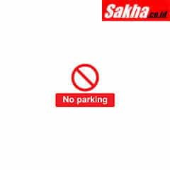Sitesafe SSF9647941K No Parking Rigid PVC Sign - 600 x 450mm