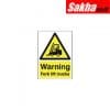 Sitesafe SSF9647985K Fork Lift Trucks Vinyl Warning Sign - 210 x 297mm