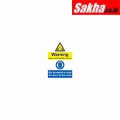 Sitesafe SSF9647986K Noise Level of 80dB or above Rigid PVC Warning Sign - 148 x 210mm