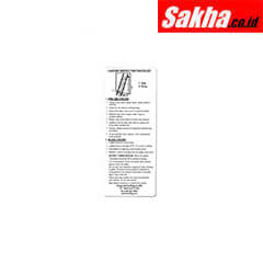 Scafftag SSF9649010B Ladder Inspection Pocket Guide - Pack of 5 SHELF/DRS