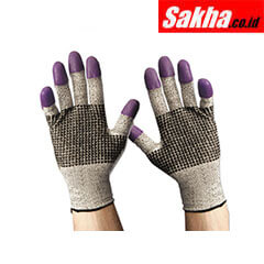 JACKSON SAFETY G60 Purple Nitrile 97430 Cut Resistant Gloves Size 7, Satuan Pack