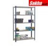 Matlock MTL4056927K S/D SHELVING 1980X1200X600, 5 SHELF LEVELS,D/GR UP