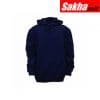 NATIONAL SAFETY APPAREL C21WT03XL Navy Flame Resistant Hooded Sweatshirt XL