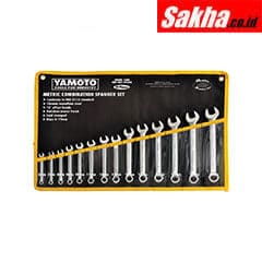 Yamoto YMT5824951R Metric Combination Spanner Set 6 19mm Set of 14