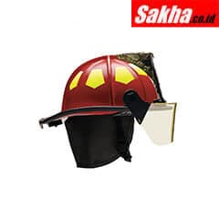 BULLARD UM6RD6L Fire Helmet with TrakLite