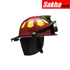 BULLARD UM6RD6LGIZ2 Fire Helmet with TrakLiteBULLARD UM6RD6LGIZ2 Fire Helmet with TrakLite