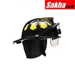 BULLARD US6BK6BBRK2 Fire Helmet with TrakLite