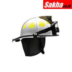 BULLARD US6WH6LGIZ2 Fire Helmet with TrakLite