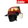 BULLARD US6RD6L Fire Helmet with TrakLite