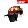 BULLARD US6RD6BBRK2 Fire Helmet with TrakLite