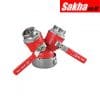 GRAINGER APPROVED 6AKE2 Fire Hose Ball Valve