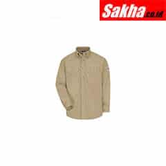 BULWARK SLU2KH LN 3XL Flame-Resistant Collared Shirt