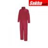 BULWARK CEB2RD LN 42 Flame-Resistant Coverall